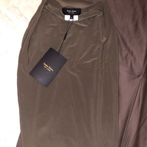 Boom Boom the Label Bodycon Olive Skirt